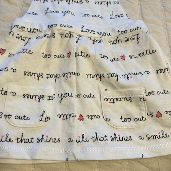 18-24m polkadot sleepers, carters too cute dress, Osh Kosh sweater,wh,pink,bl - Picture 10 of 16